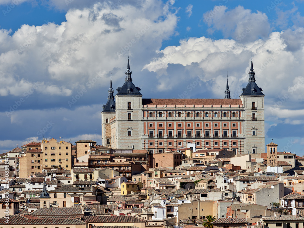 View of the Alcazar of Toledo