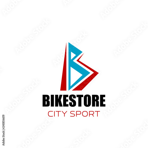 Free Download Bike store vector badge - GFXLoad