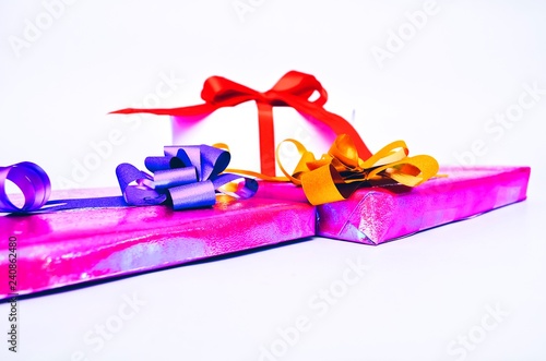gift box on white background