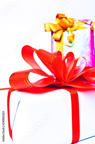 gift box on white background