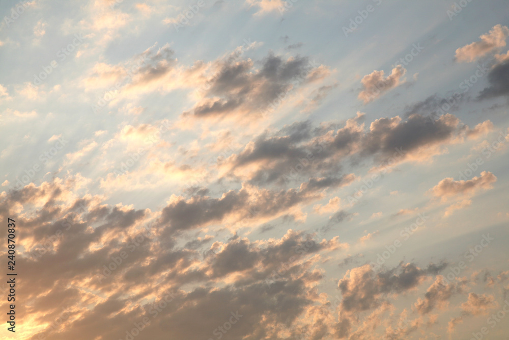 Blue skies like the pictures closed fluffy clouds. Beautiful sky suitable for any natural background. The best sky with clouds stands high in front of us. Blue skies like the pictures closed fluffy clouds. Beautiful sky suitable for any natural background. The best sky with clouds stands high in front of us.