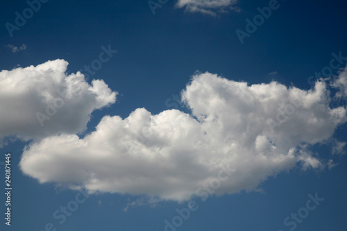 Beautiful sky background and the best clouds. Light skies are painted in blue sky. Images of clouds in the sky airspace.