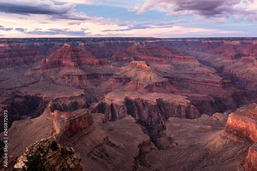 Scenic view of Grand Canyon in Grand Canyon National Park Scenic view of Grand Canyon in Grand Canyon National Park