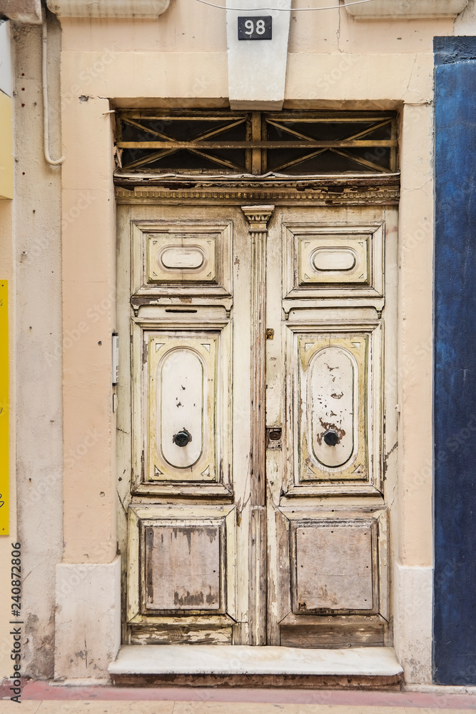 rustic old door