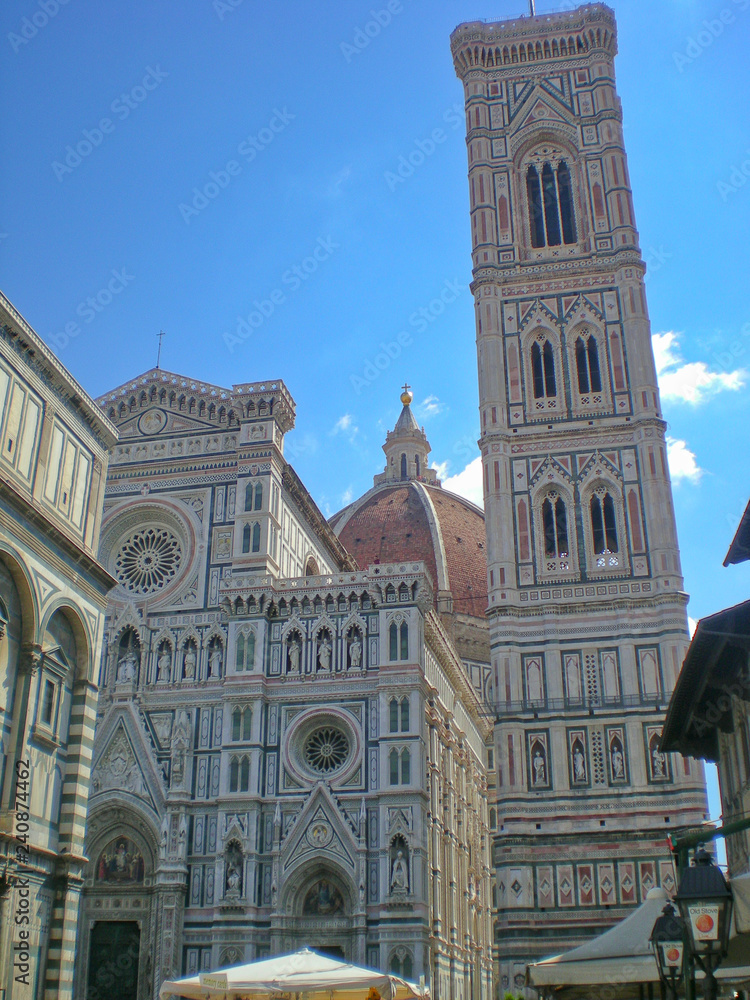 Cathedral of Saint Mary of the Flower in Florence.