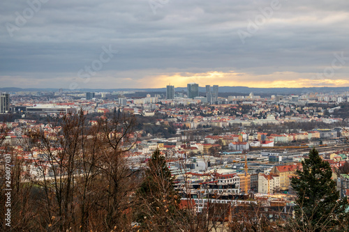 Blick auf Prag in Tschechien