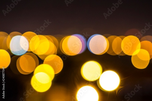 Plakat luces abstracto