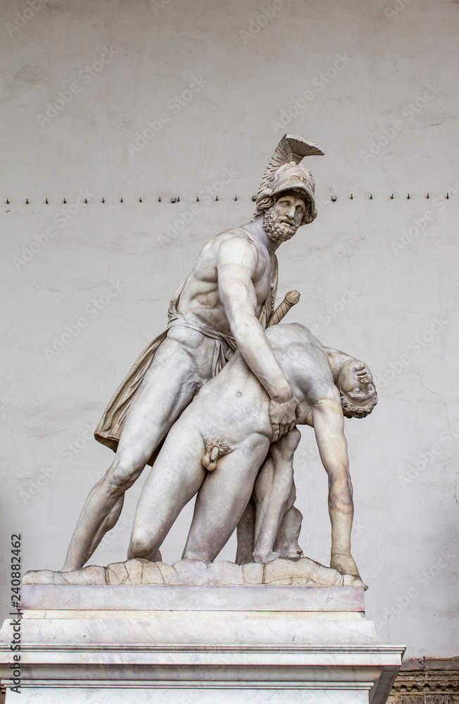 Obraz premium Sculptures of Piazza della Signoria in Florence