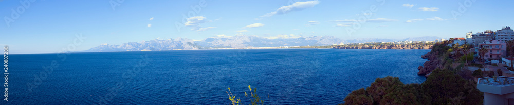 Panorama of Antalya Bay