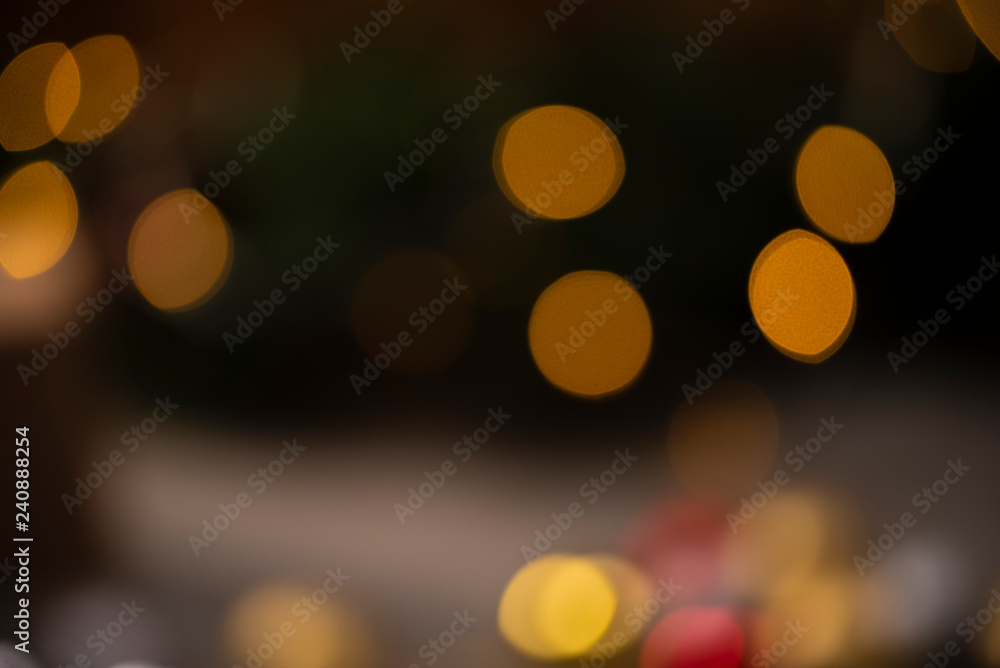 Fototapeta premium defocused bokeh lights