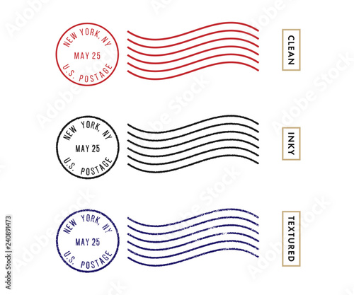 Postage Stamp Set photo