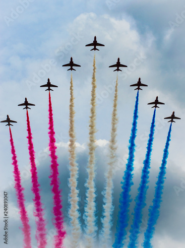 Red Arrows Flyby