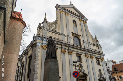 Obraz na płótnie Костёл Святого Николая - Ческе-Будеёвице w salonie