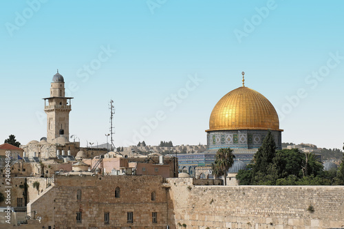 Gold dome of the rock