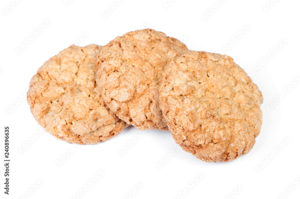 Group of oatmeal cookies Group of oatmeal cookies