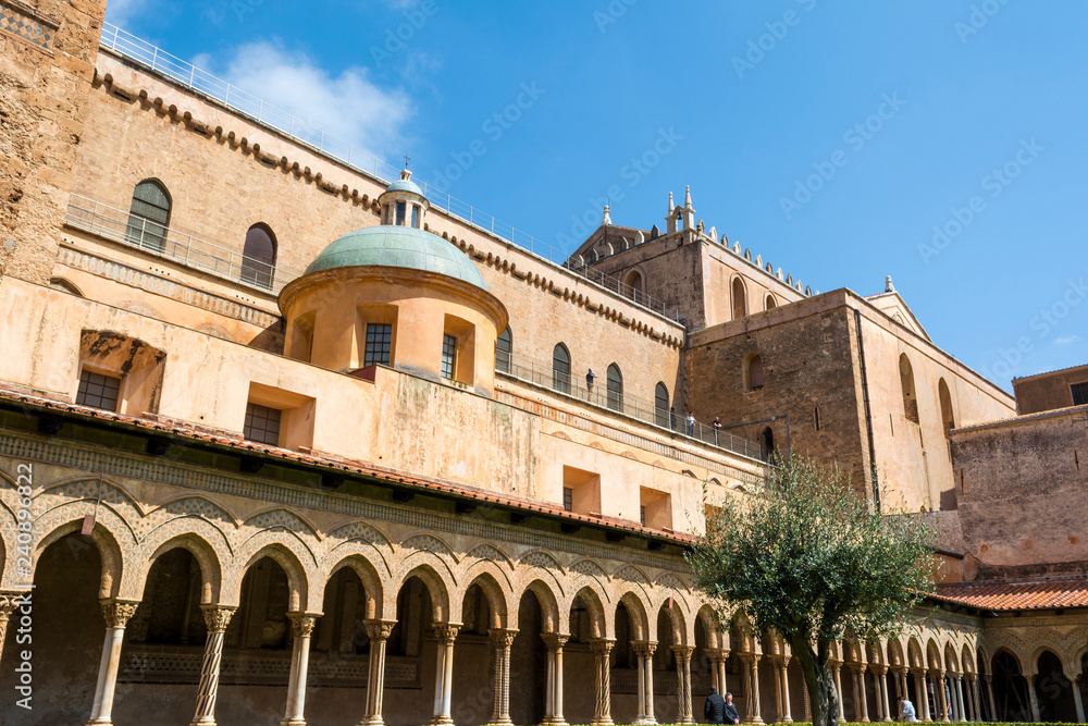 Cloister of the Monreale Abbey, Palermo