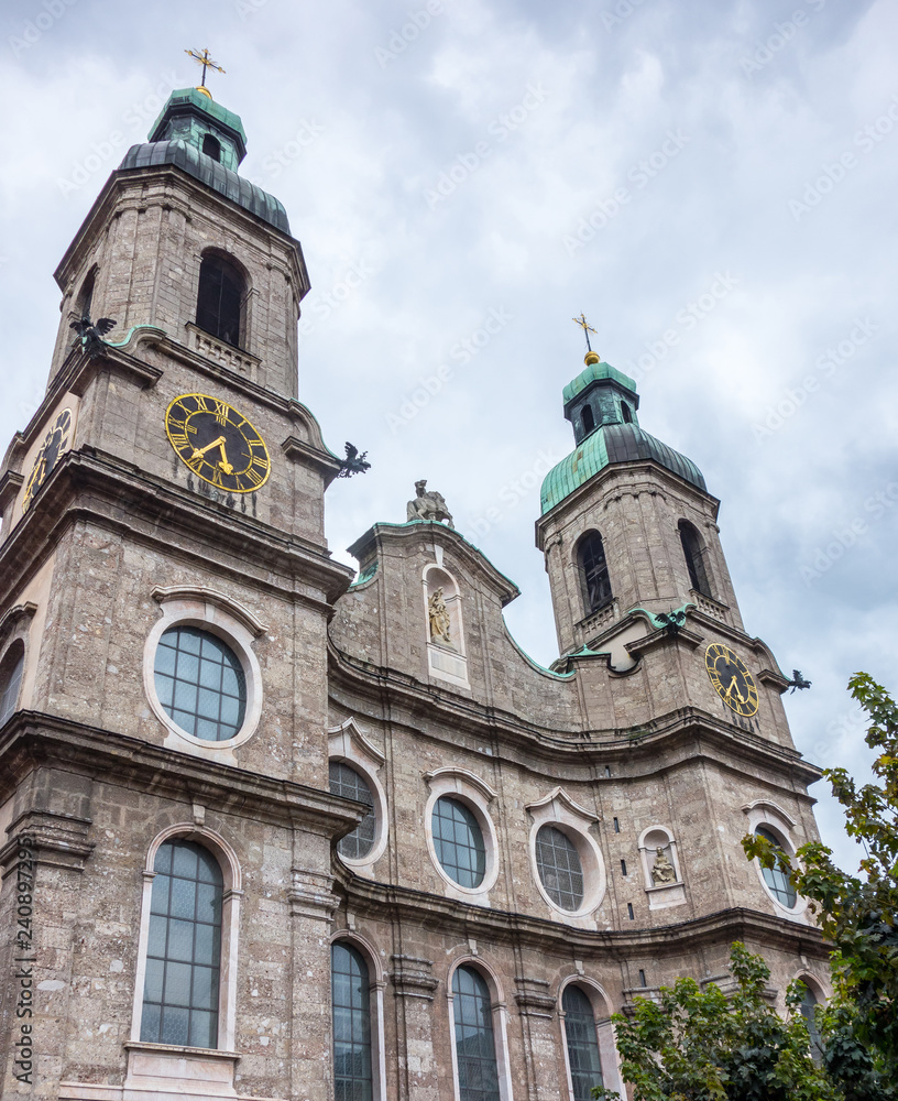 Cathedral of St. James in Innsbruck, Austria