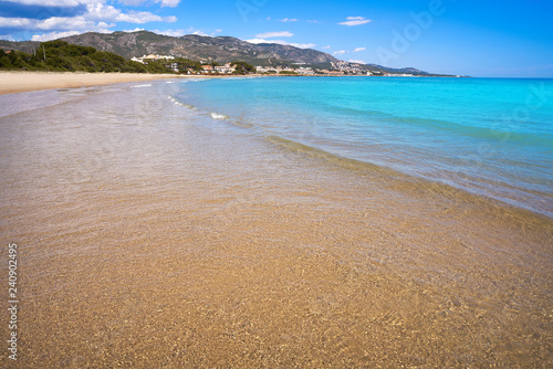 Romana beach in Alcossebre or Alcoceber