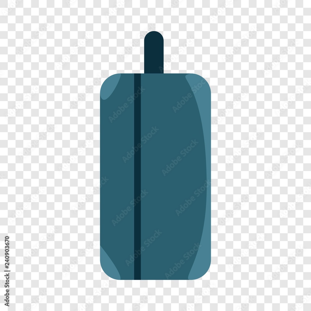 Side of travel bag icon. Flat illustration of side of travel bag vector icon for web design Side of travel bag icon. Flat illustration of side of travel bag vector icon for web design