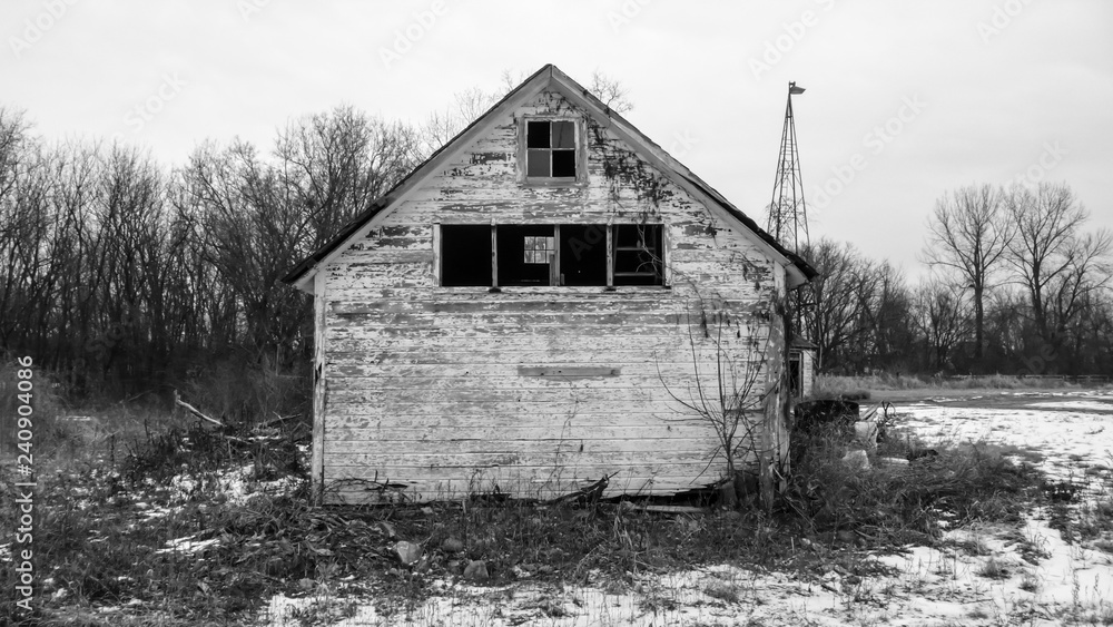 Old and abandoned farm buildings Old and abandoned farm buildings