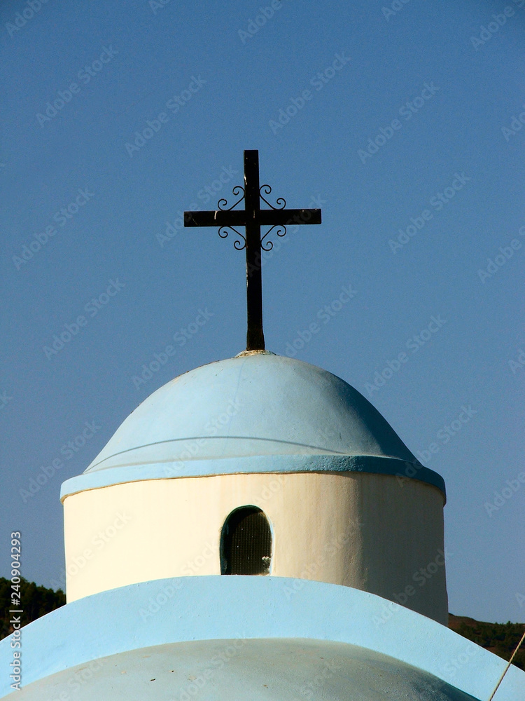 church_Kos - obrazy, fototapety, plakaty 