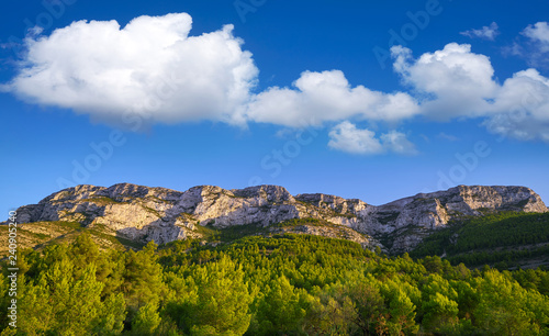 Montgo mountain in Denia of Spain photo
