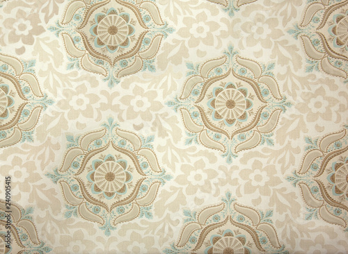 Graue vintage Tapete mit Blumenmuster Hintergrund