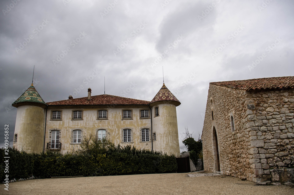 castle in france