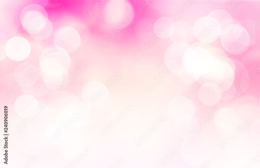 Pink abstract background blur