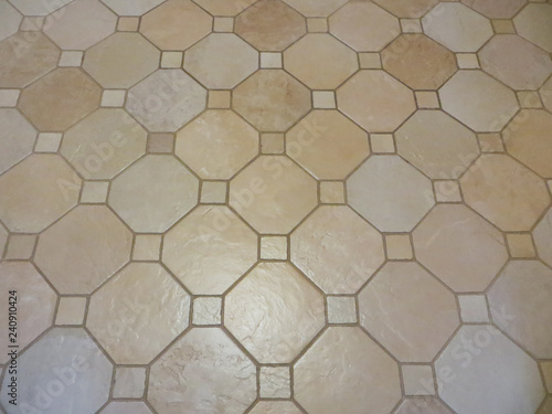 Tile floor texture