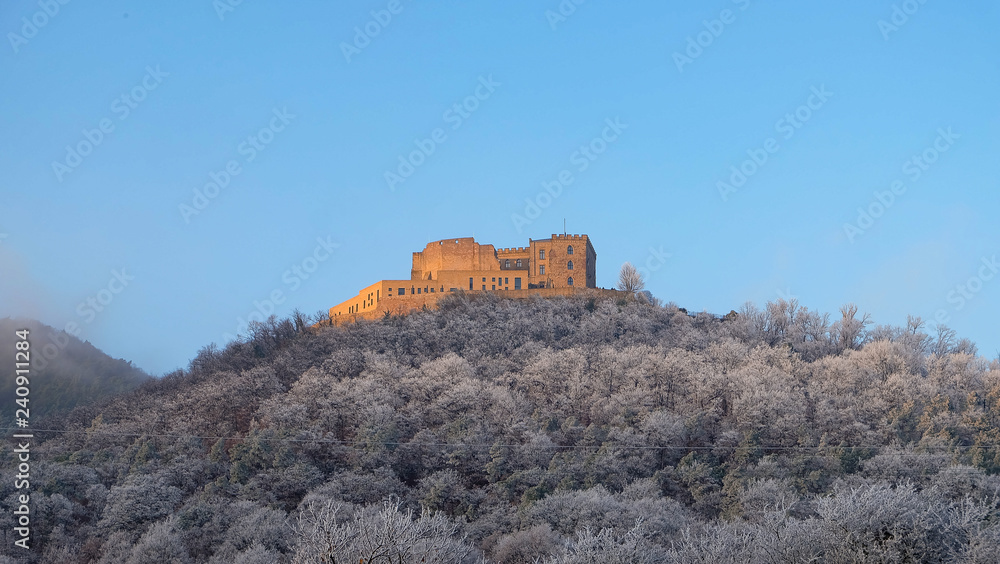 Hambacher Schloss im Winter