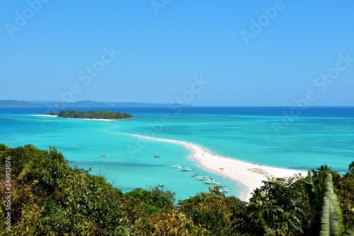 Tropical island paradise in Madagascar