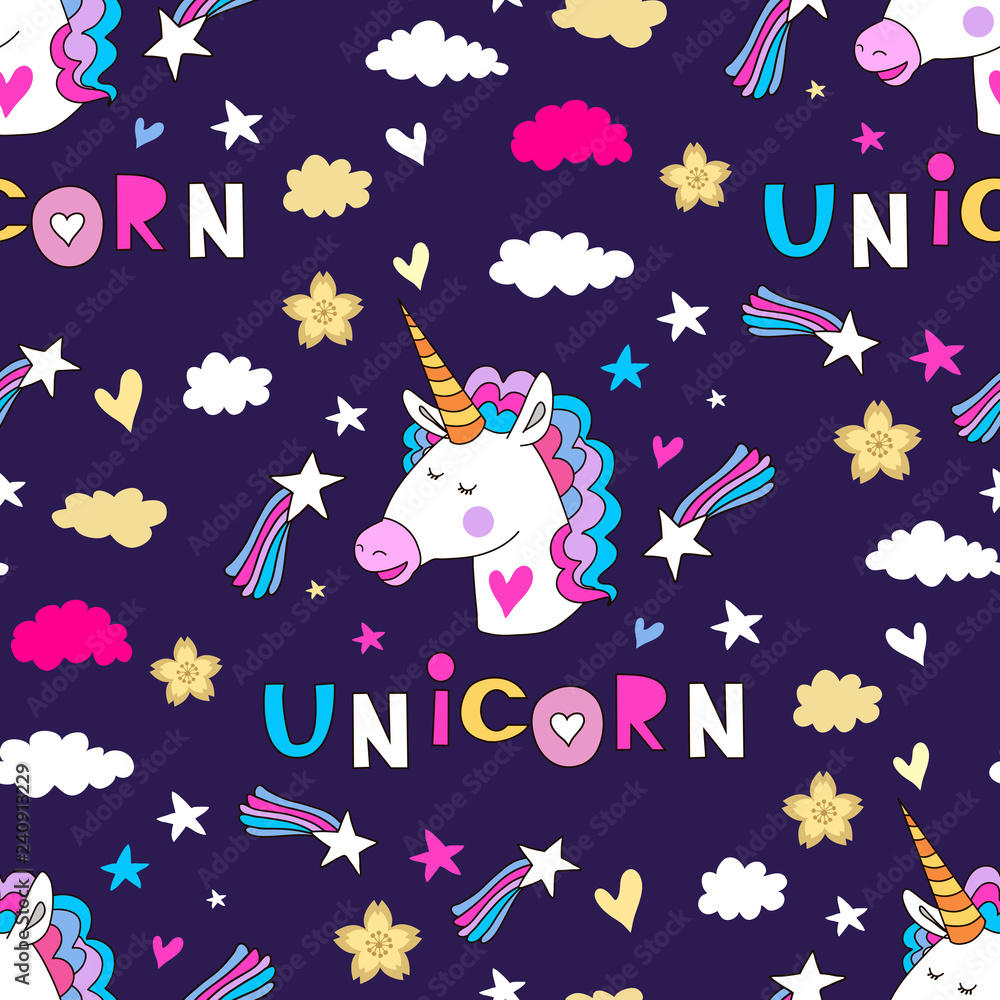 Unicorn pattern18 Unicorn pattern18