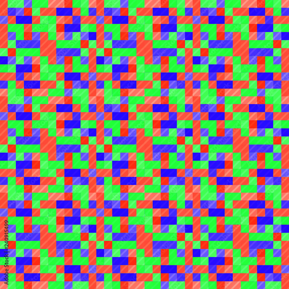 Seamless pattern background from a variety of multicolored squares. Seamless pattern background from a variety of multicolored squares.