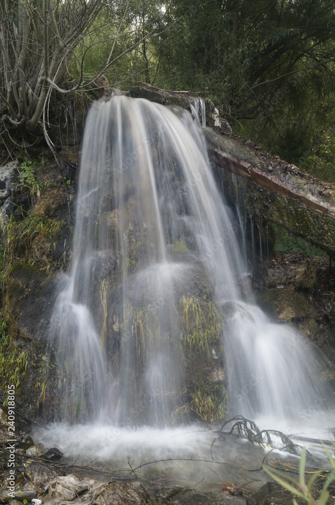 Fototapeta premium wodospad_Theth