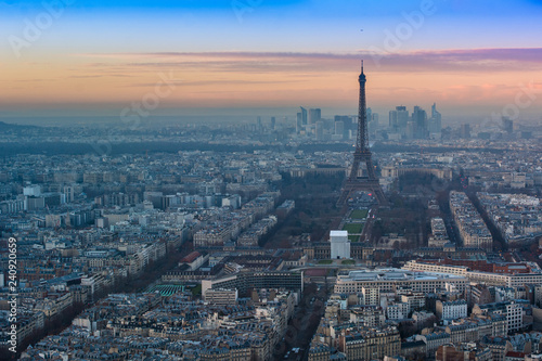 aerial view of paris © Sergei
