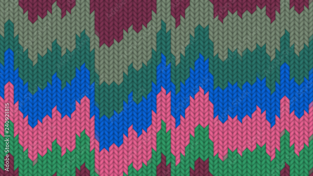 Background with a knitted texture, imitation of wool. Abstract colored background.
