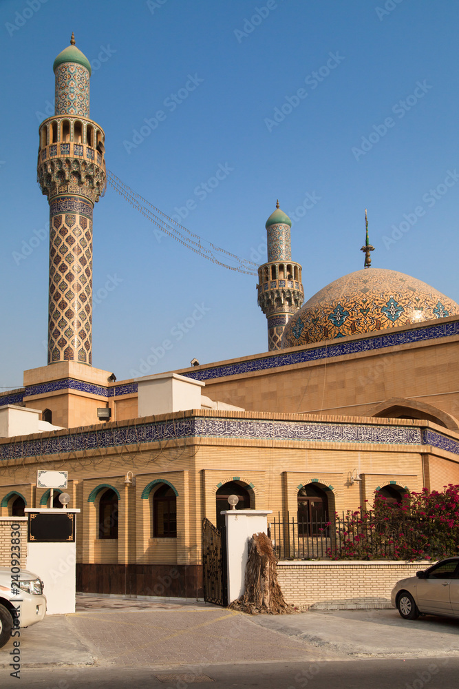 Obraz premium Imam Hussain Mosque in Dubai