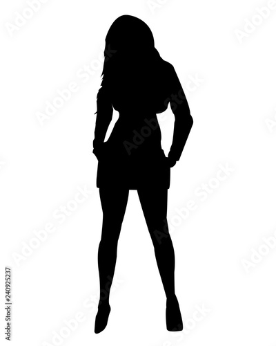 People-Sexy Woman Silhouette