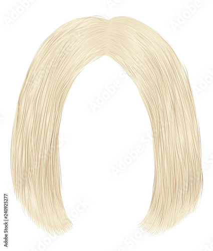 trendy hairs brunette blond colors . kare parting . beauty fashion