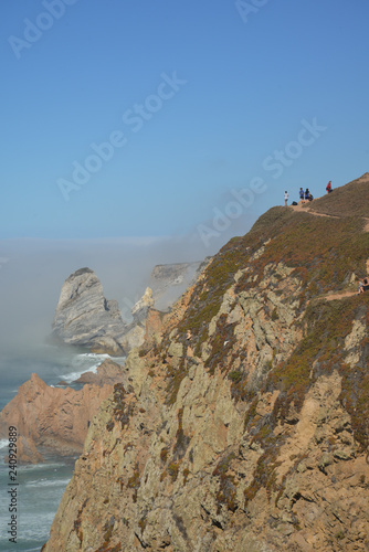 high cliff in Cabo da Roca