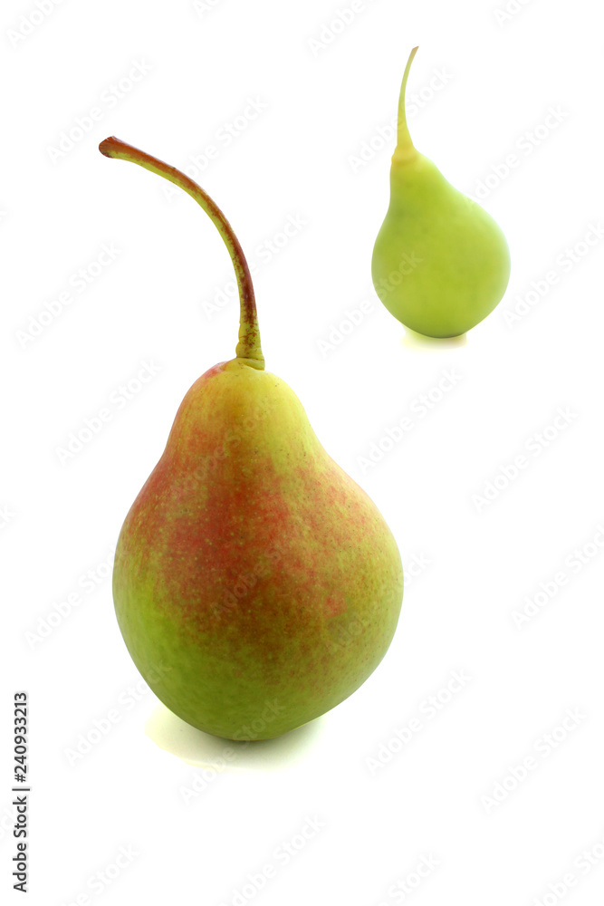 Pear isolated on white background, healthy lifestyle organic food, Pear isolated on white background, healthy lifestyle organic food,