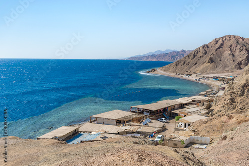 Blue hole, Dahab, Sinai, Red Sea, Egypt