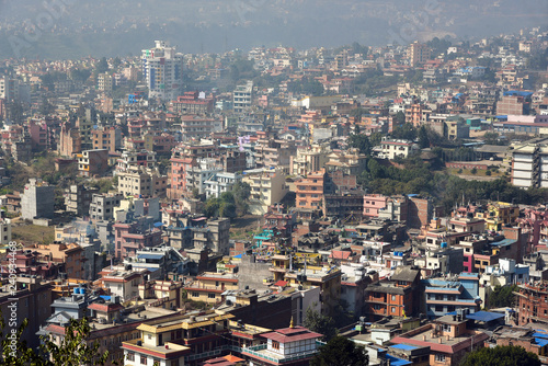 View of the Kathmandu  the capital of Nepal