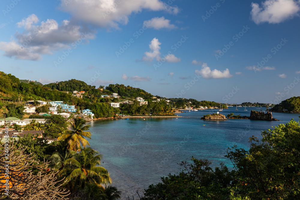 Saint Vincent and the Grenadines, Indian Bay view 