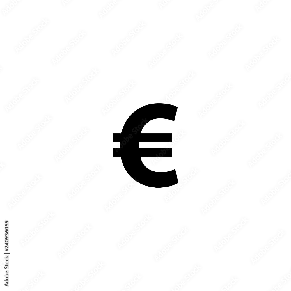 euro simple icon euro simple icon