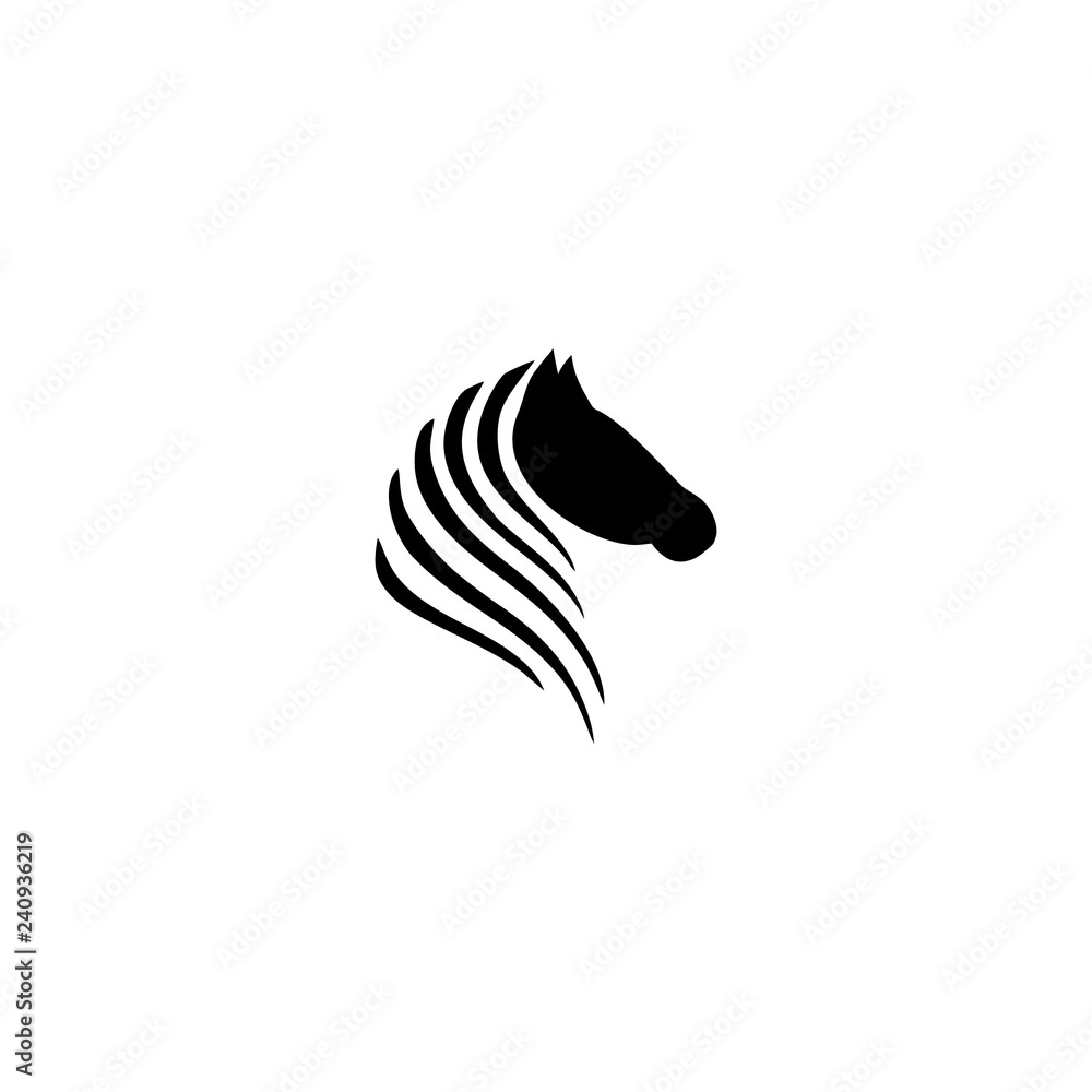 Obraz premium horse head logo