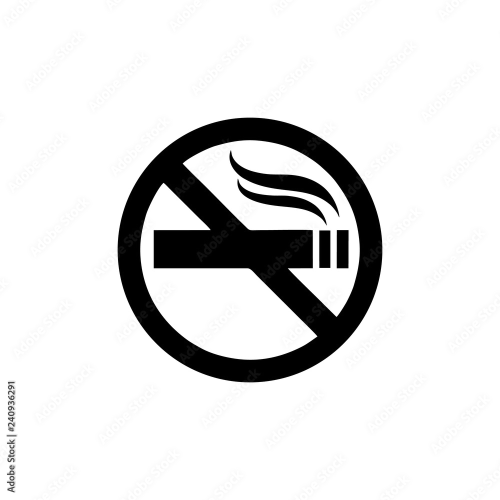 No smoking sign