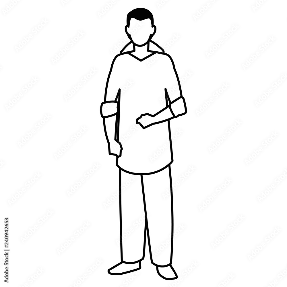 Avatar man design Avatar man design