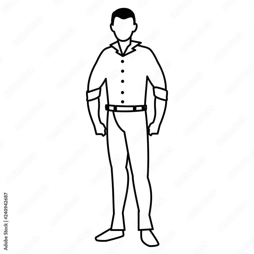 Avatar man design Avatar man design